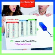 100 Calendari + 10 power bank